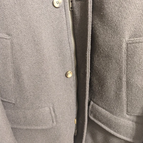 Vintage Pendleton 100% Virgin Wool Insulated Coat Olive/Brown